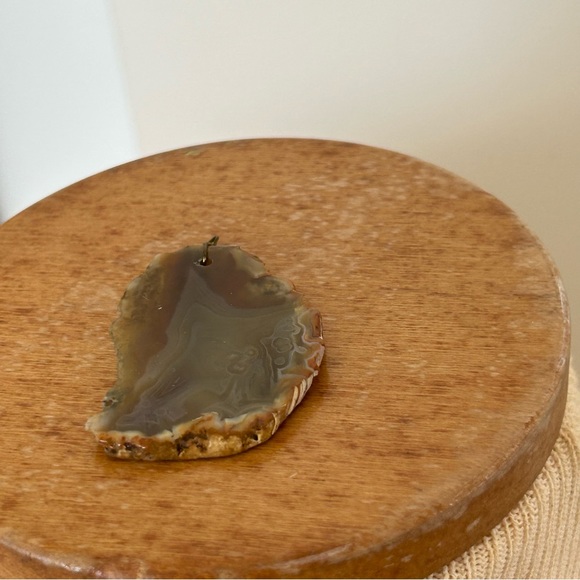 Natural Agate Slice Pendant - Picture 8 of 8